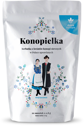 Opakowanie herbatki konopielka kaszubska