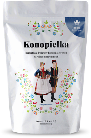 Opakowanie herbatki konopielka krakowska
