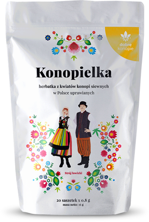 Opakowanie herbatki konopielka łowicka