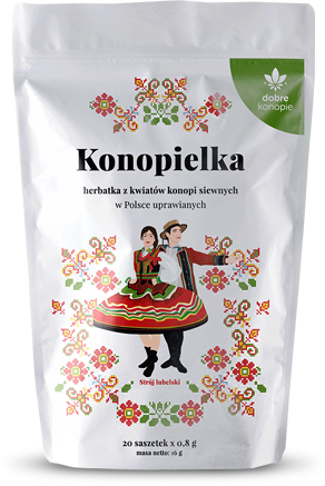 Opakowanie herbatki konopielka lubelska