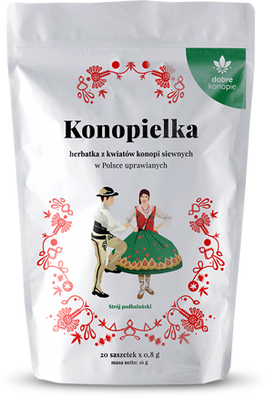 Opakowanie herbatki konopielka podhalańska